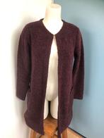 Kyra & ko aubergine halflang vest l Emilia met wol wollen, Paars, Maat 42/44 (L), Ophalen of Verzenden, Zo goed als nieuw