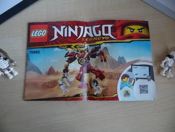 Lego Ninjago 70665 De Samurai Mech beschikbaar voor biedingen