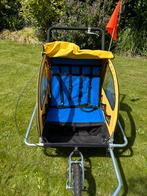 Fietskar voor 2 kinderen, Fietsen en Brommers, Fietsaccessoires | Aanhangers en Karren, Ophalen of Verzenden, Zo goed als nieuw