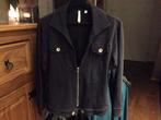 Blauw jasje M rits, Ophalen of Verzenden, Zo goed als nieuw, Blauw