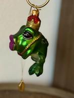 Katherine's Collection ornament kerstbel Kikker met Kroon, Diversen, Kerst, Ophalen of Verzenden, Gebruikt