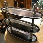 NIEUWE EXCLUSIEVE 3-laags ETAGERE – MASSIEF ALUMINIUM, Pietseweg 13A Oud GAstel, Info@ptmd.nl, Nieuw, Ophalen of Verzenden