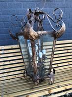 Prachtige antieke forse hang lantaarn, geweldig fraai uniek, Antiek en Kunst, Ophalen of Verzenden