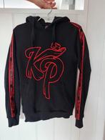 Enzo Knol hoodie, trui. Mt. XS rood logo. Valt als maat 164, Ophalen of Verzenden, Zo goed als nieuw, Jongen of Meisje, Trui of Vest