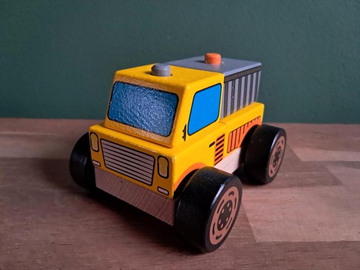 De Groene Merel houten stapel auto vrachtwagen playtive, Kinderen en Baby's, Speelgoed | Houten speelgoed, Overige typen, Ophalen of Verzenden