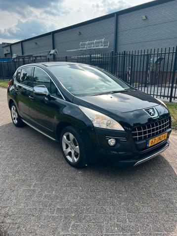 Peugeot 3008 1.6 VTI 2009 Zwart nw apk dakraam beschikbaar voor biedingen