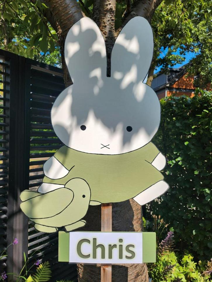 Nijntje of ander leuk geboortebord huren, Kinderen en Baby's, Kraamcadeaus en Geboorteborden, Nieuw, Ophalen