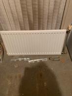 Zgan radiator 80 : 40 inclusief onderblok, Doe-het-zelf en Verbouw, Verwarming en Radiatoren, Ophalen, 30 tot 80 cm, Radiator