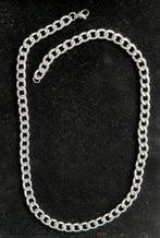 Ketting Titanium massief 60 CM ongedragen Cuba style -NIEUW-, Sieraden, Tassen en Uiterlijk, Kettingen, Ophalen of Verzenden, Nieuw