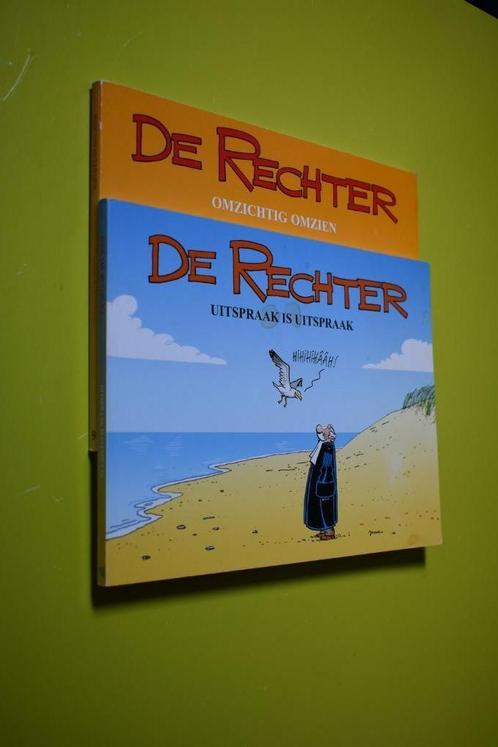 2 x strip De Rechter/ v. Rijppaert & Peeters advocaten, Boeken, Stripboeken, Gelezen, Meerdere stripboeken, Ophalen of Verzenden