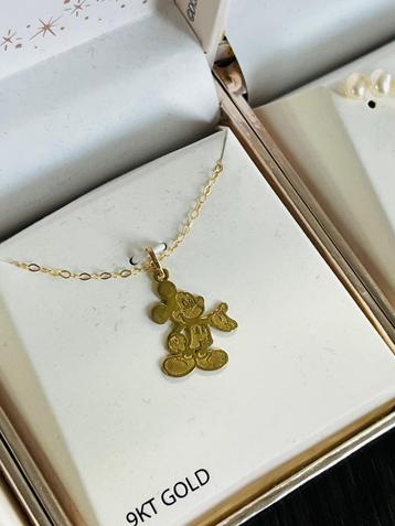 Lot van 4x goud disney juweel - 9k beschikbaar voor biedingen