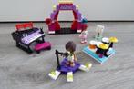 Lego Friends muziek set met piano, drumstel, podium, zang, Ophalen of Verzenden, Zo goed als nieuw, Complete set, Lego