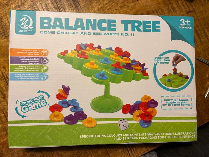 Balance Tree Spel - Zo Goed Als Nieuw!, Kinderen en Baby's, Speelgoed | Buiten | Speeltoestellen, Zo goed als nieuw, Overige typen