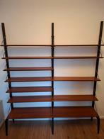 Dubbel modulair wandmeubel van Louis van Teeffelen, Ophalen, Met plank(en), Gebruikt, Teakhout