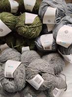 Tweed Delight Hobbii 3 kleuren x 8 bollen, Ophalen of Verzenden, Zo goed als nieuw, Breien of Haken, Wol of Garen