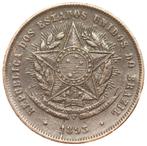 Brazilie - oude 20 Reis 1893 First Republic Bronze Star, Ophalen of Verzenden, Zuid-Amerika, Losse munt