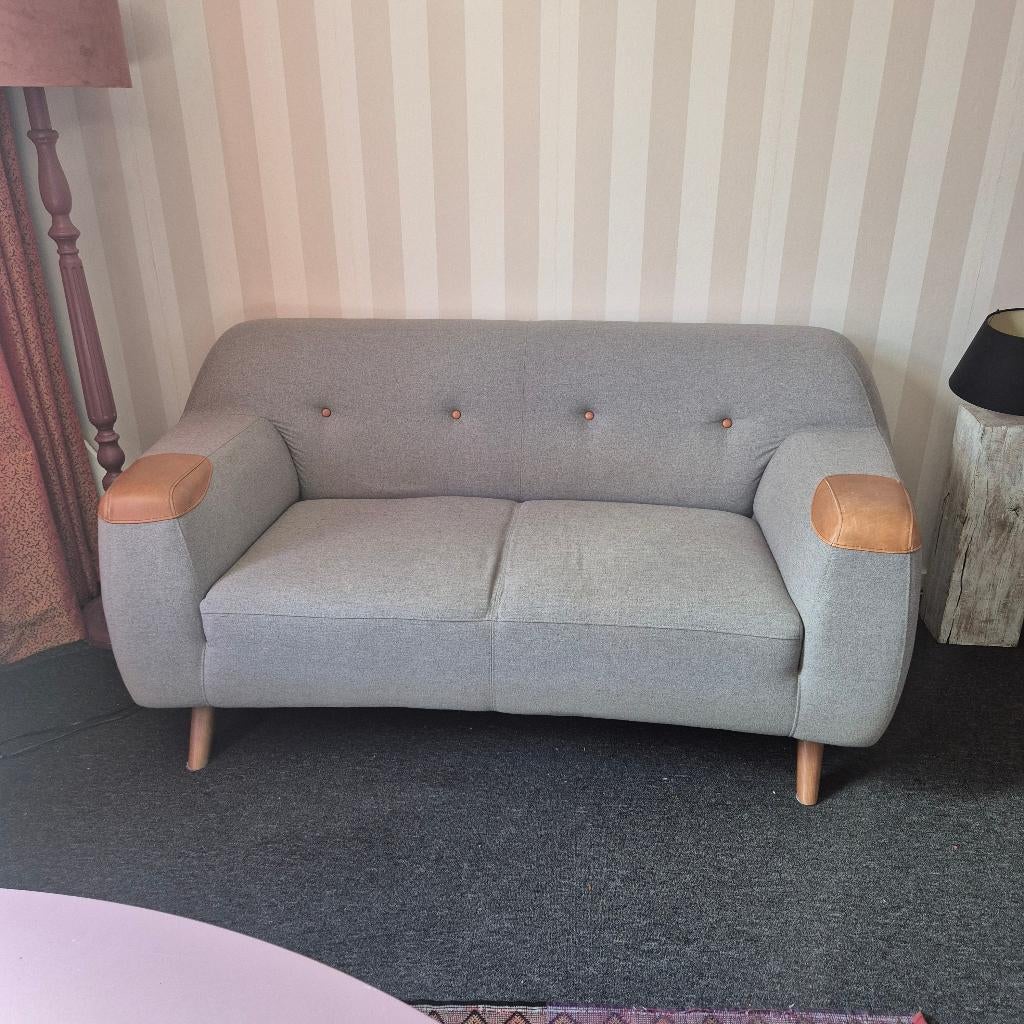 Montèl Vintage 2-zitsbank, Ophalen, Gebruikt, 150 tot 200 cm, Vintage