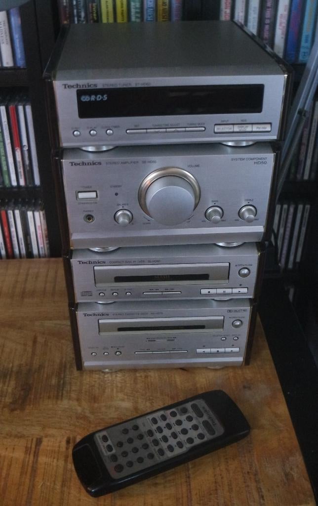 Technics SC-HD50 Microset, Tuner of Radio, Zo goed als nieuw, Microset, Ophalen
