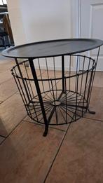 IKEA GUALÖV opbergtafel tafel, Gebruikt, Modern, Industrieel, Metaal of Aluminium, 55 tot 75 cm