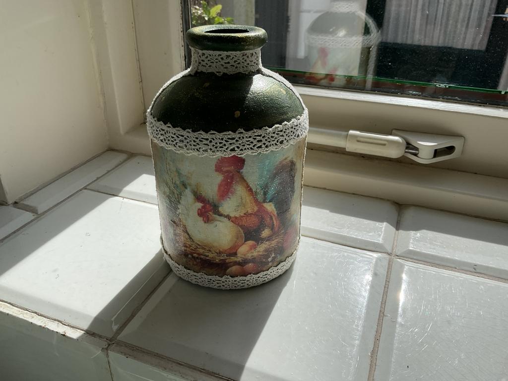 Decoratie fles, Ophalen of Verzenden