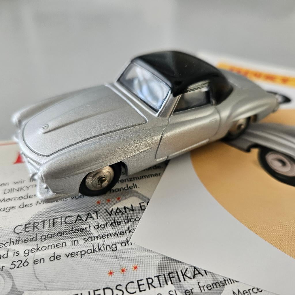 DINKY TOYS/ATLAS: MERCEDES 190 SL  nr. 526, Hobby en Vrije tijd, Modelauto's | 1:43, Ophalen of Verzenden, Zo goed als nieuw, Auto