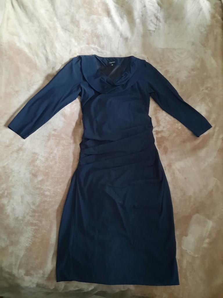Lilytime basic jurk, beschikbaar in maat 38 en 40., Maat 38/40 (M), Blauw, Nieuw, Ophalen of Verzenden