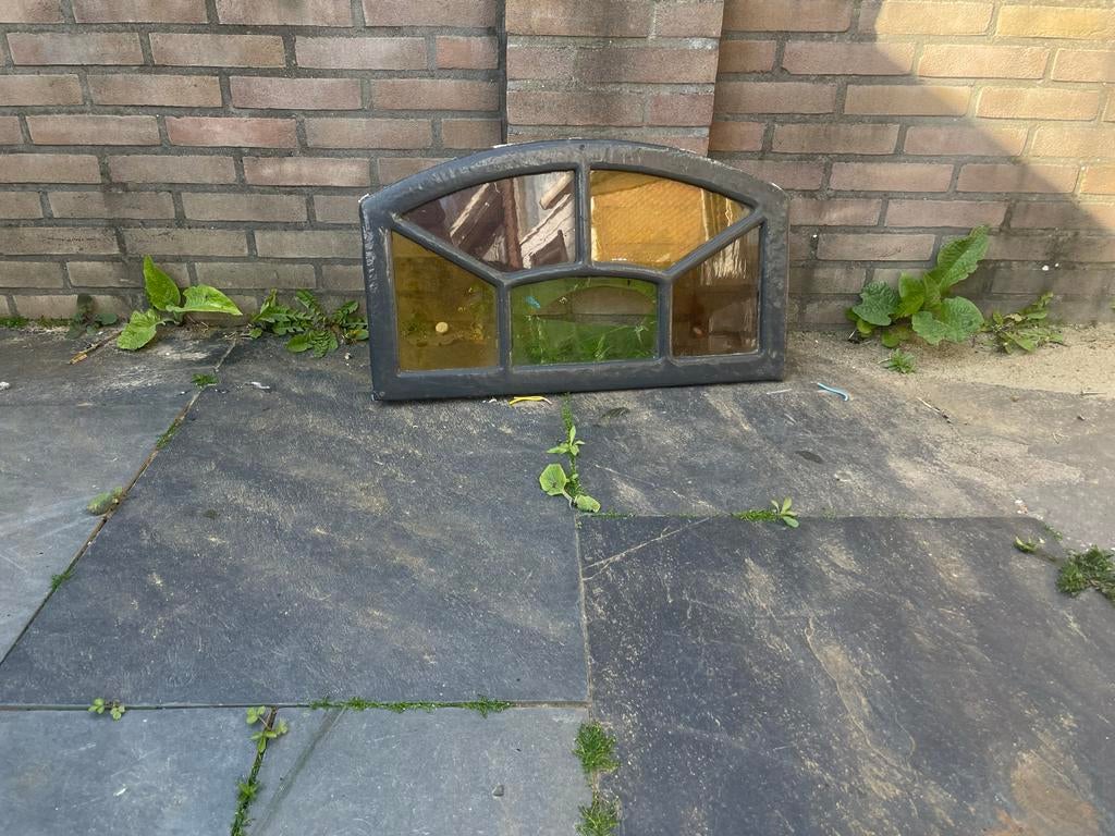 Oud stalraam, Doe-het-zelf en Verbouw, Glas en Ramen, Ophalen, Gebruikt, Minder dan 80 cm, Minder dan 80 cm