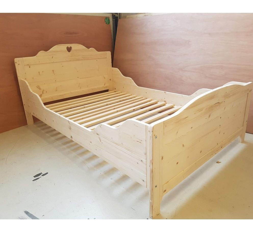 Bed Haert 120x200 (ook op andere maten), Nieuw, 100 cm of meer, 180 cm of meer, Ophalen