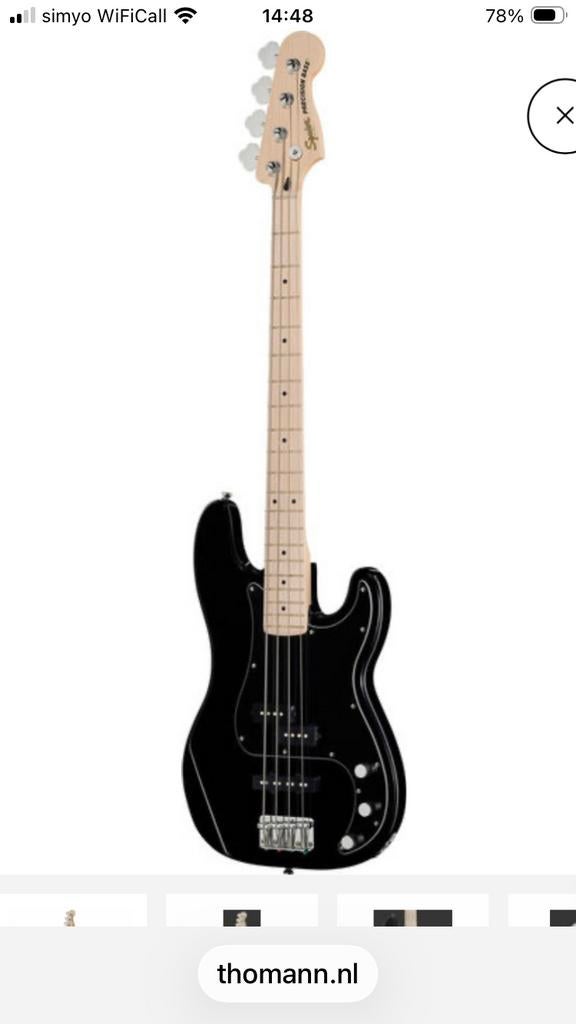 PJ pickups van squier bas, Muziek en Instrumenten, Instrumenten | Onderdelen, Ophalen of Verzenden, Elektrische gitaar