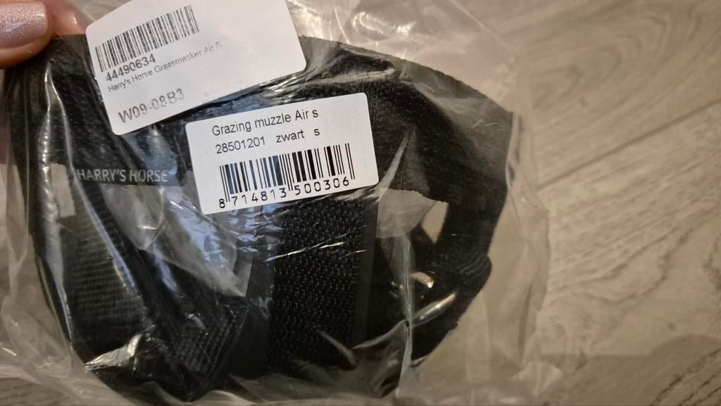 Grazing muzzle Air S, Dieren en Toebehoren, Paarden en Pony's | Hoofdstellen en Tuigage, Ophalen of Verzenden, Nieuw, Overige soorten