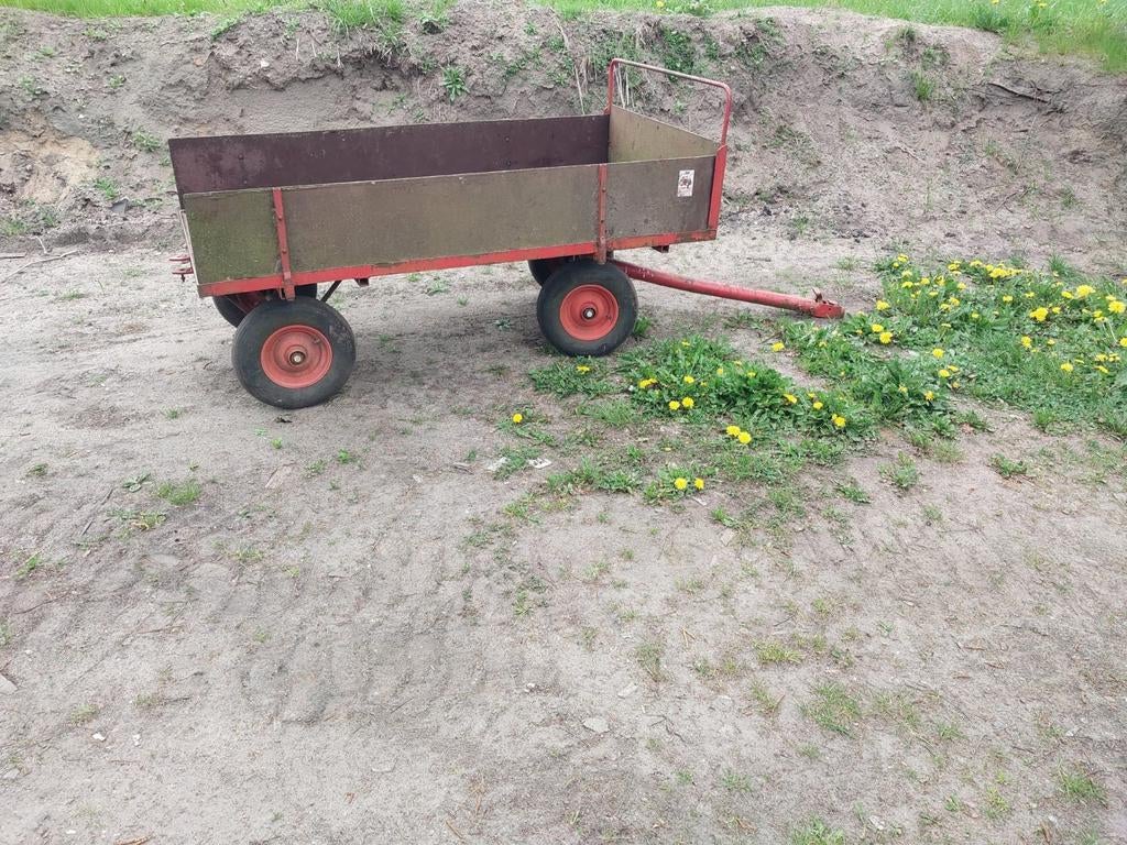 Schamelkar / bolderkar, Caravans en Kamperen, Bolderkarren, Ophalen, Gebruikt