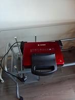 Tosti ijzer / Grill / Gourmet / Panini ijzer / Contact grill, Ophalen, Uitneembare platen, Gebruikt