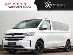 Volkswagen Transporter 2.0 TDI 150pk L2H1 DSG Dubbele Cabine, Auto's, Stof, Gebruikt, Beige, 4 cilinders