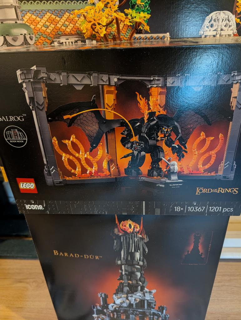 5 Lord of the Rings sets nieuw en ongeopend, Ophalen, Lego, Nieuw, Icons