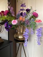 Gratis Verzending Prachtige Zijden bloemen Wild Boeket Zijde, Ophalen of Verzenden, Nieuw, Boeket