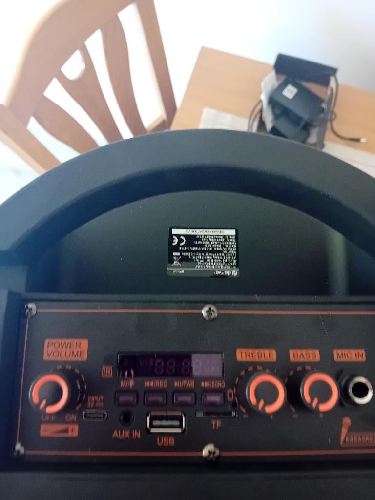 denver party speaker, Overige typen, Zo goed als nieuw, 120 watt of meer, Ophalen