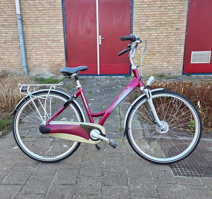 Damesfiets Batavus intermezzo Framemaat 48, Fietsen en Brommers, Fietsen | Dames | Damesfietsen, Zo goed als nieuw, Batavus, Versnellingen