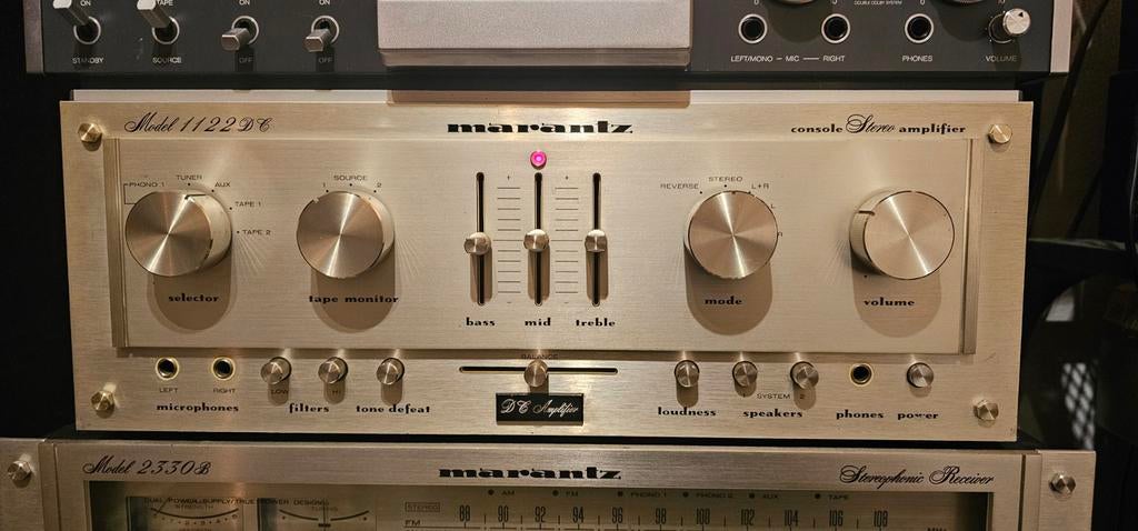 Marantz 1122DC, Ophalen of Verzenden, Minder dan 500 watt
