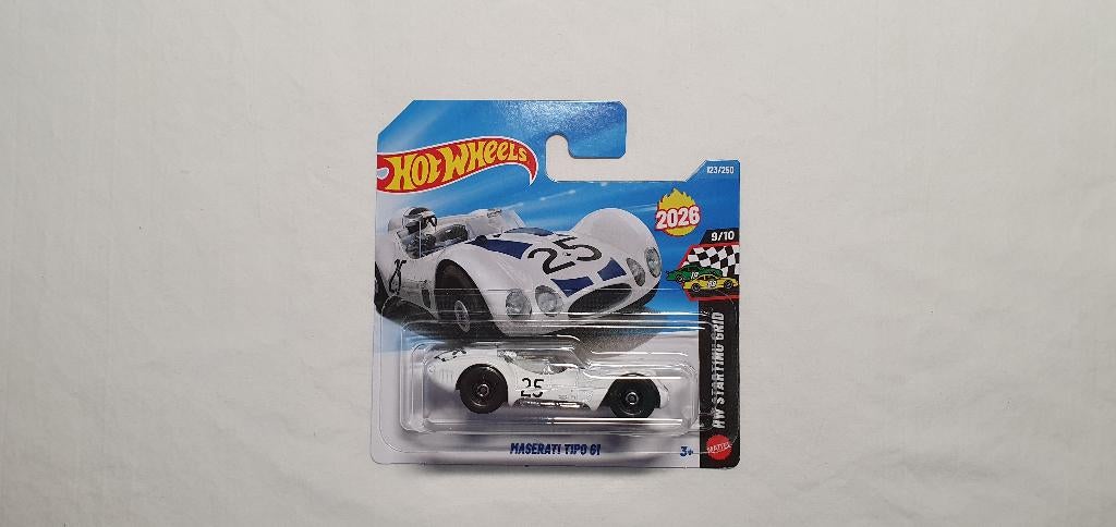Hot wheels 1961 Maserati TIPO, Ophalen of Verzenden, Nieuw, Auto