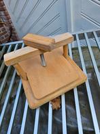 Bloemenpers van hout., Ophalen of Verzenden