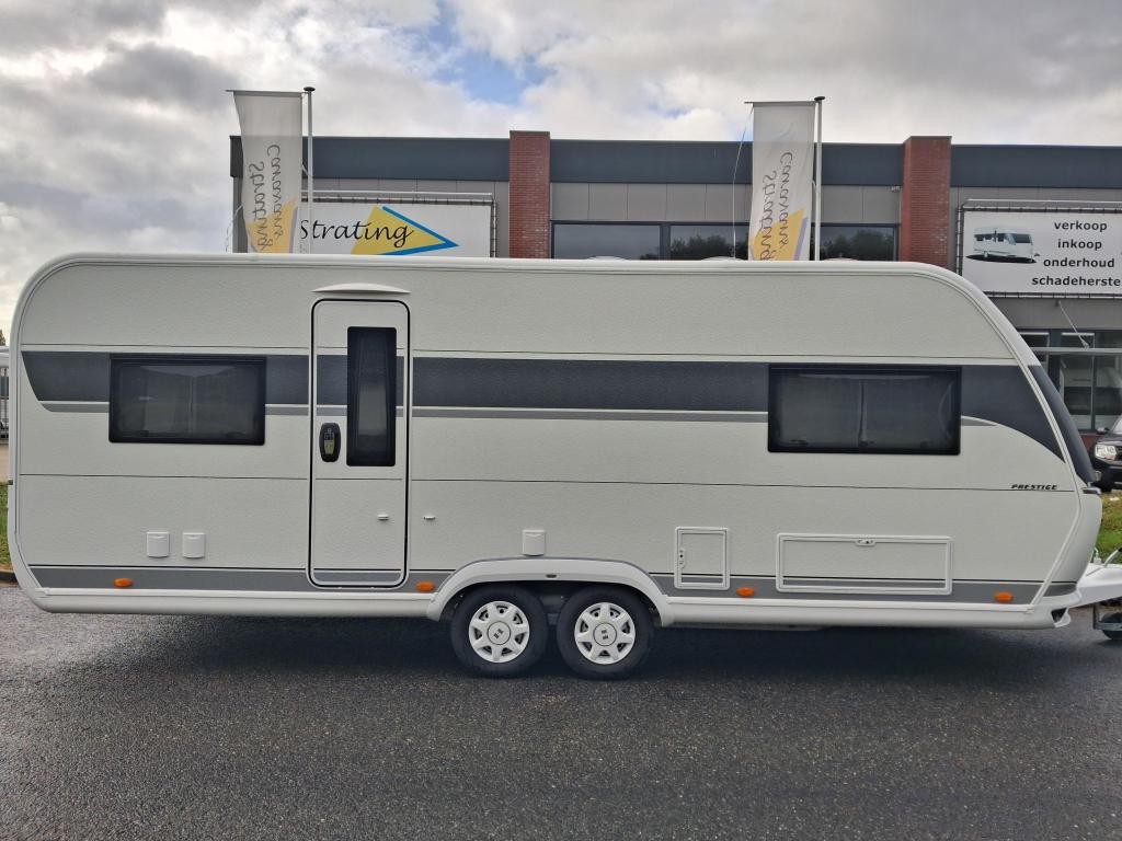 Hobby Prestige 620 CL NIEUW!! Enkele bedden!!, Caravans en Kamperen, Caravans, Rondzit, Hobby, Schokbreker, Bedrijf