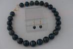 APATIET (16 mm) ketting/oorhanger-set, Ophalen of Verzenden, Nieuw, Steen of Mineraal, Met edelsteen