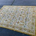 Prachtig vintage wollen tapijt,als nieuw,groen,150x220, Groen, 100 tot 150 cm, 200 cm of meer, Ophalen of Verzenden