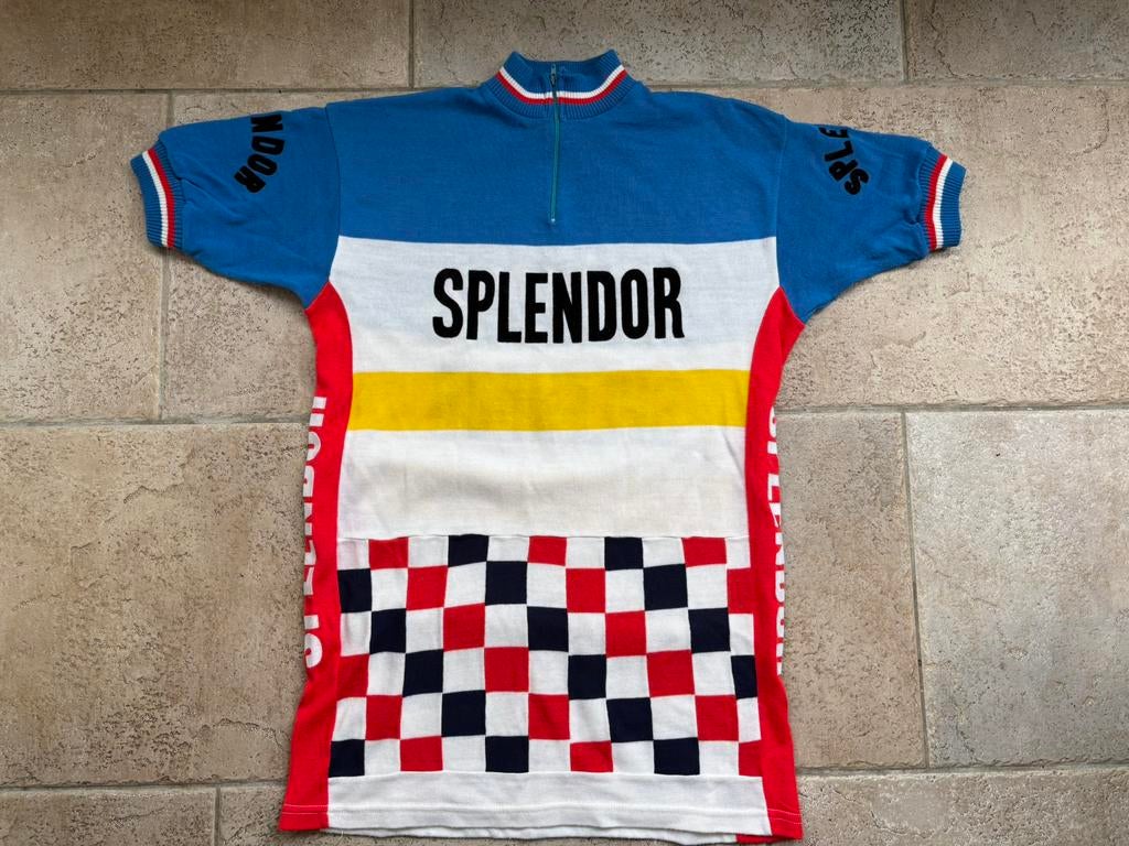 Vintage wielershirt koerstrui SPLENDOR, Fietsen en Brommers, Fietsaccessoires | Fietskleding, Ophalen of Verzenden, Zo goed als nieuw