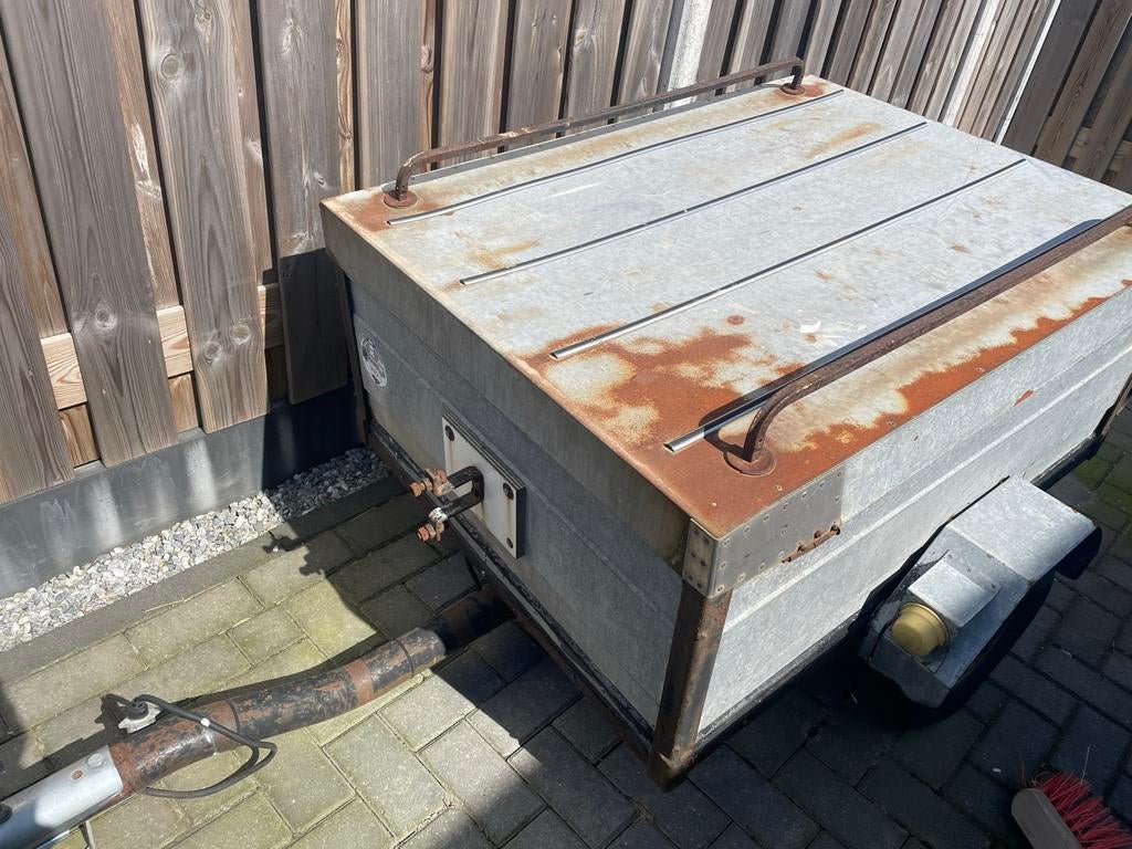 Kleine aanhanger, Ophalen, Gebruikt