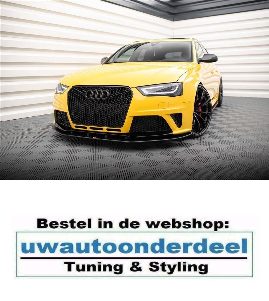 Maxton Design Spoiler Splitter Lip Voor Audi RS4 B8 Street, Verzenden