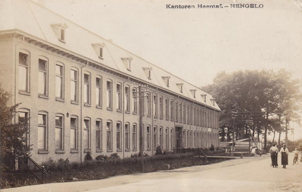 Hengelo, Fotokaart, Heemaf., Verzamelen, Ansichtkaarten | Nederland, Verzenden, Voor 1920, Ongelopen, Overijssel