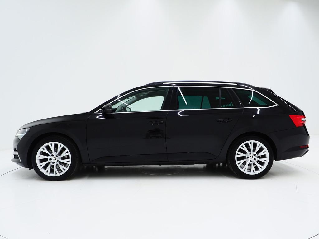 Skoda Superb Combi 1.4 TSI iV 218PK | Keyless | Camera | DAB, Auto's, Skoda, Stof, Gebruikt, Zwart, 4 cilinders