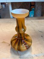 Vintage Carlo Morett glazen vaas, Ophalen of Verzenden, Glas
