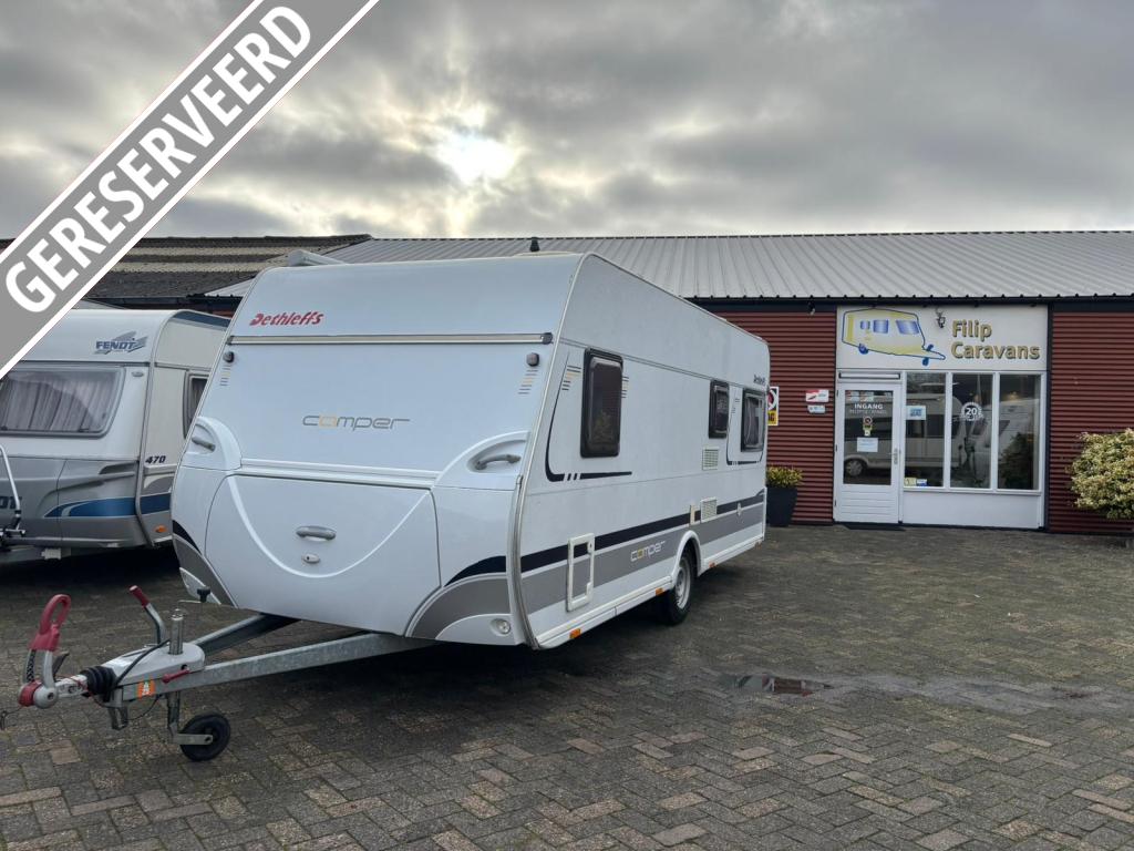 Dethleffs Camper 500 DB bj.2010 met AIRCO, Kachel, Rondzit, Bedrijf, Overige typen